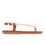Zoi Cord/Leather Pink/Tan sandals side
