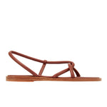 Bomba Leather Cotto sandals side