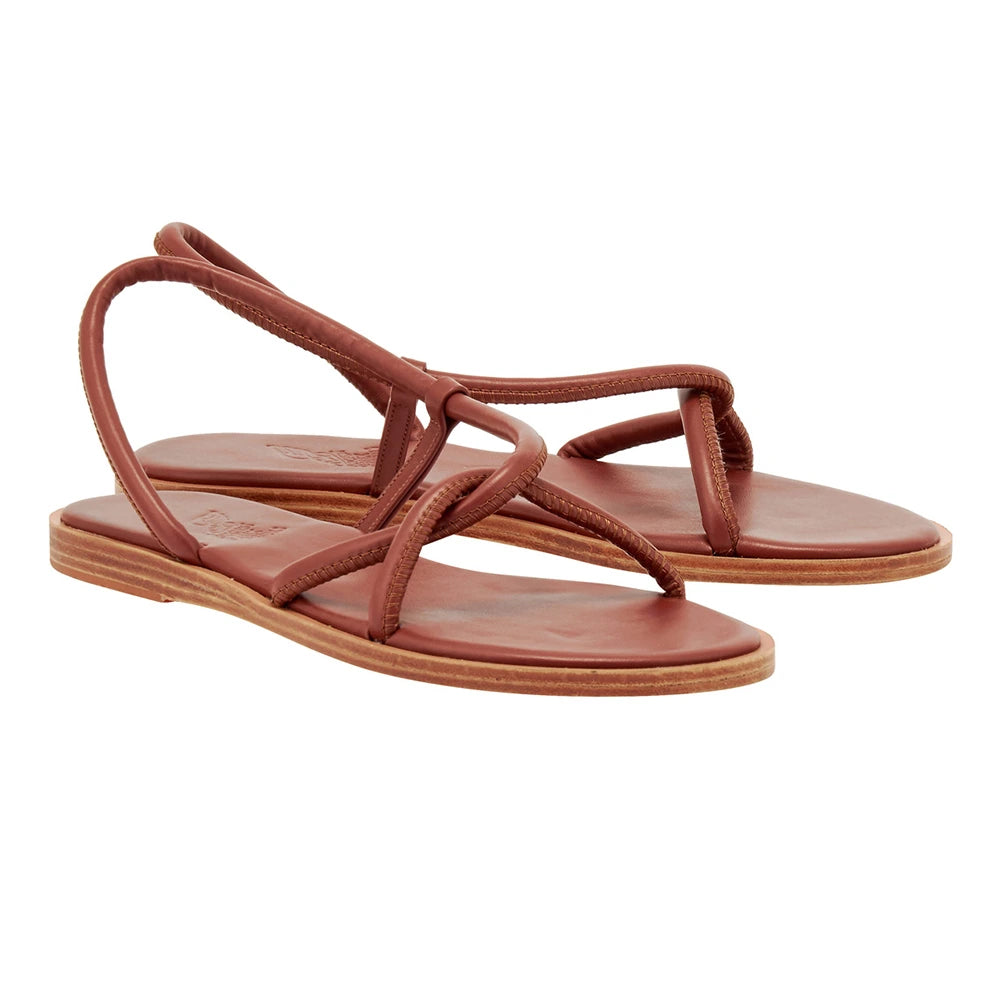 Bomba Leather Cotto sandals 3-4