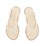 Bomba Leather Off White sandals top