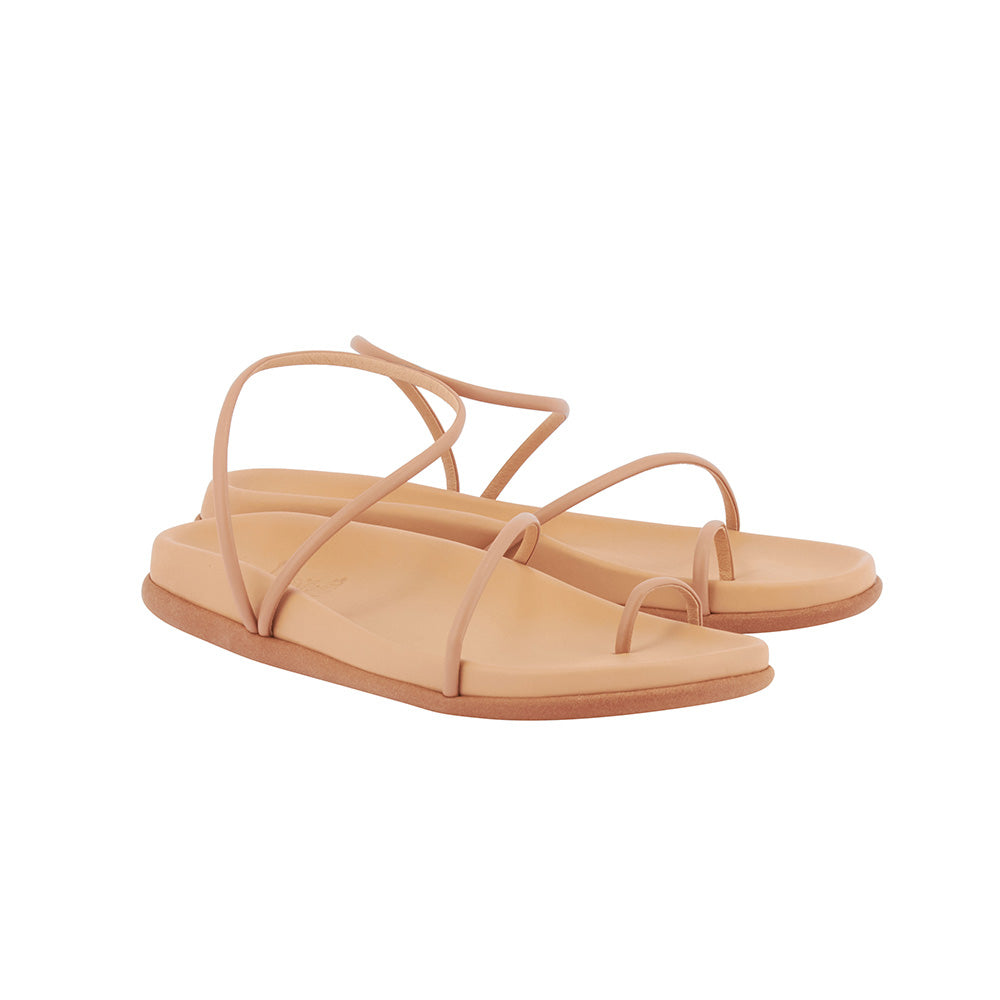 未使用ANCIENT GREEK SANDALS size37（23.5〜24） Ikesia Leather Black – Ancient Greek Sandals