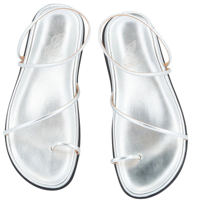 Kansiz Footbed Silver sandals top