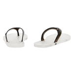 Jelly Flip Flop Clear/Black