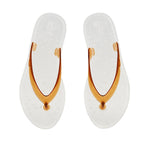 Jelly Flip Flop Caramel/Clear