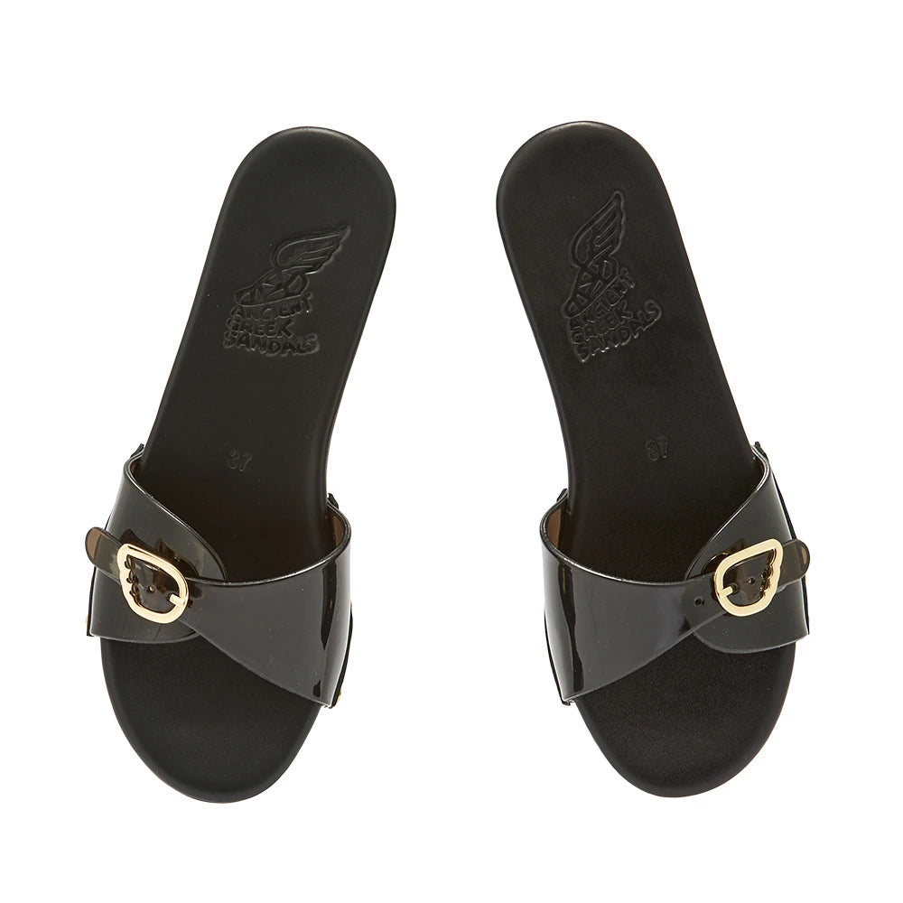 Omonia Clog Jelly Black sandals top