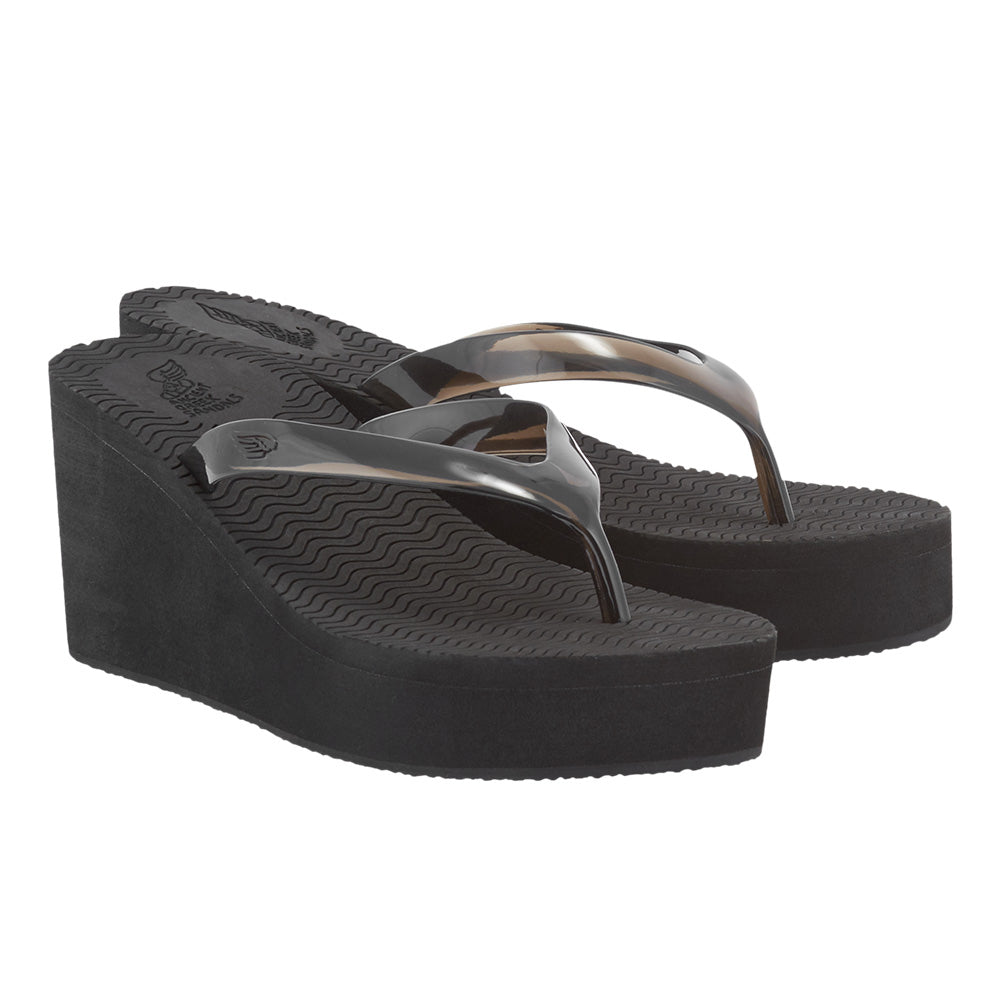 Etheria Jelly Black – Ancient Greek Sandals