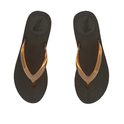 Etheria Jelly Caramel sandals top