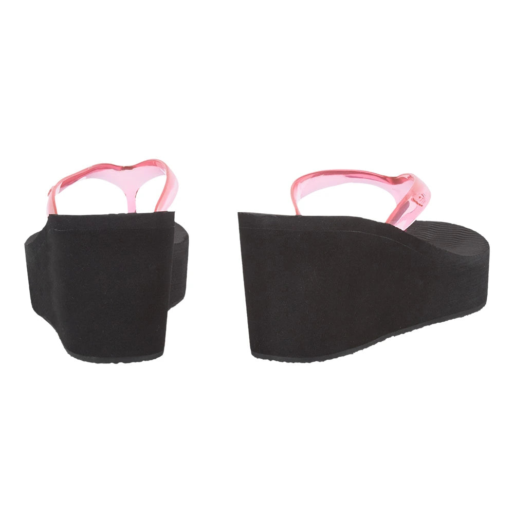 Etheria Jelly Pink sandals back