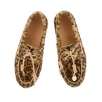 Pliaria Boat Shoe Pony Lynx top view