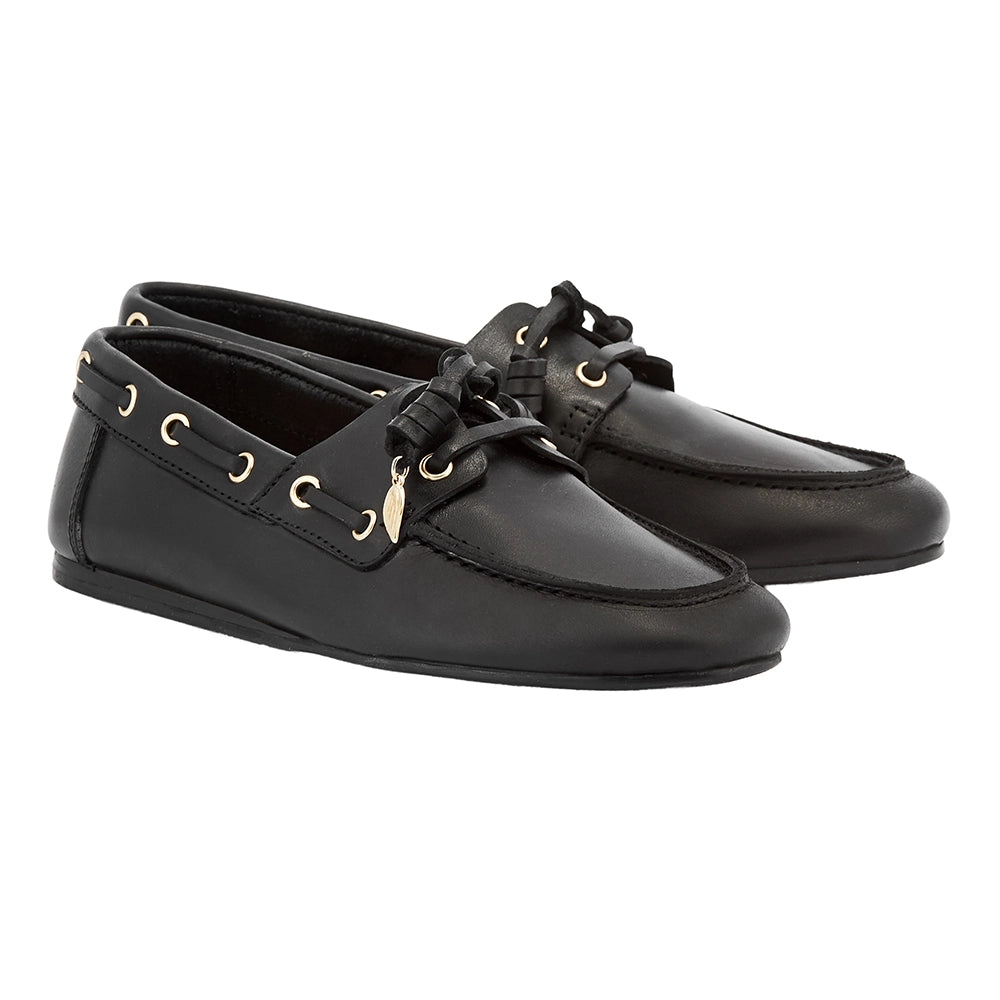 Pliaria Leather Black 3-4