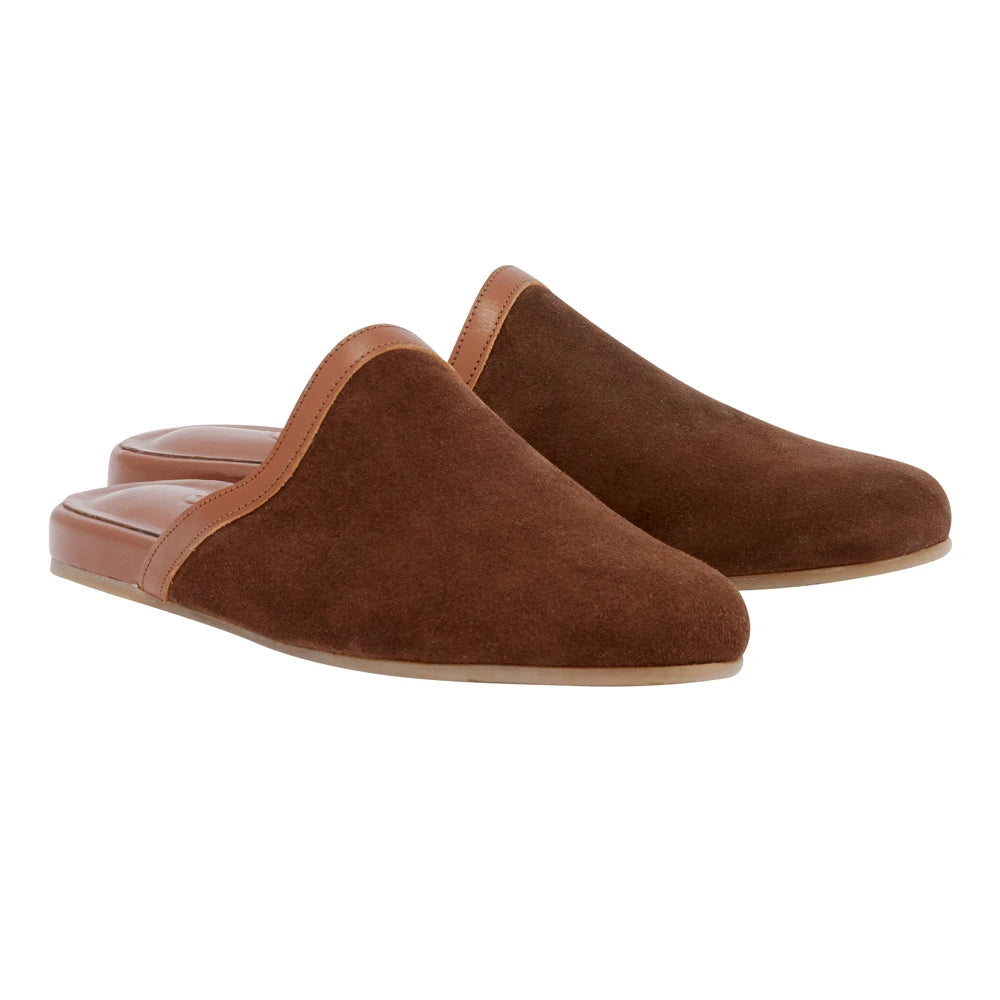 Thelma Suede Brown/Cotto 3-4 view