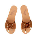 Verina Suede Rust top view