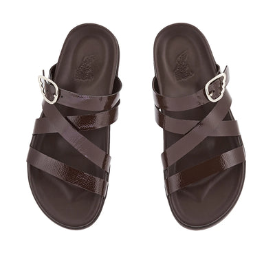 Filipa Naplack Chocolate sandals top