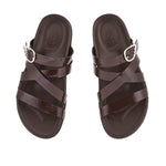 Filipa Naplack Chocolate sandals top
