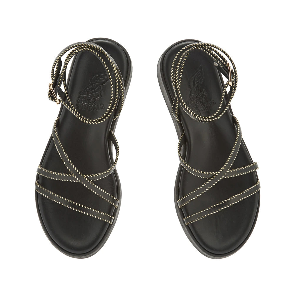 Astriti Stitch Black/Platinum top view 