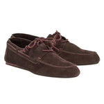 Pliario Suede Leather T-Moro boat shoes 3-4
