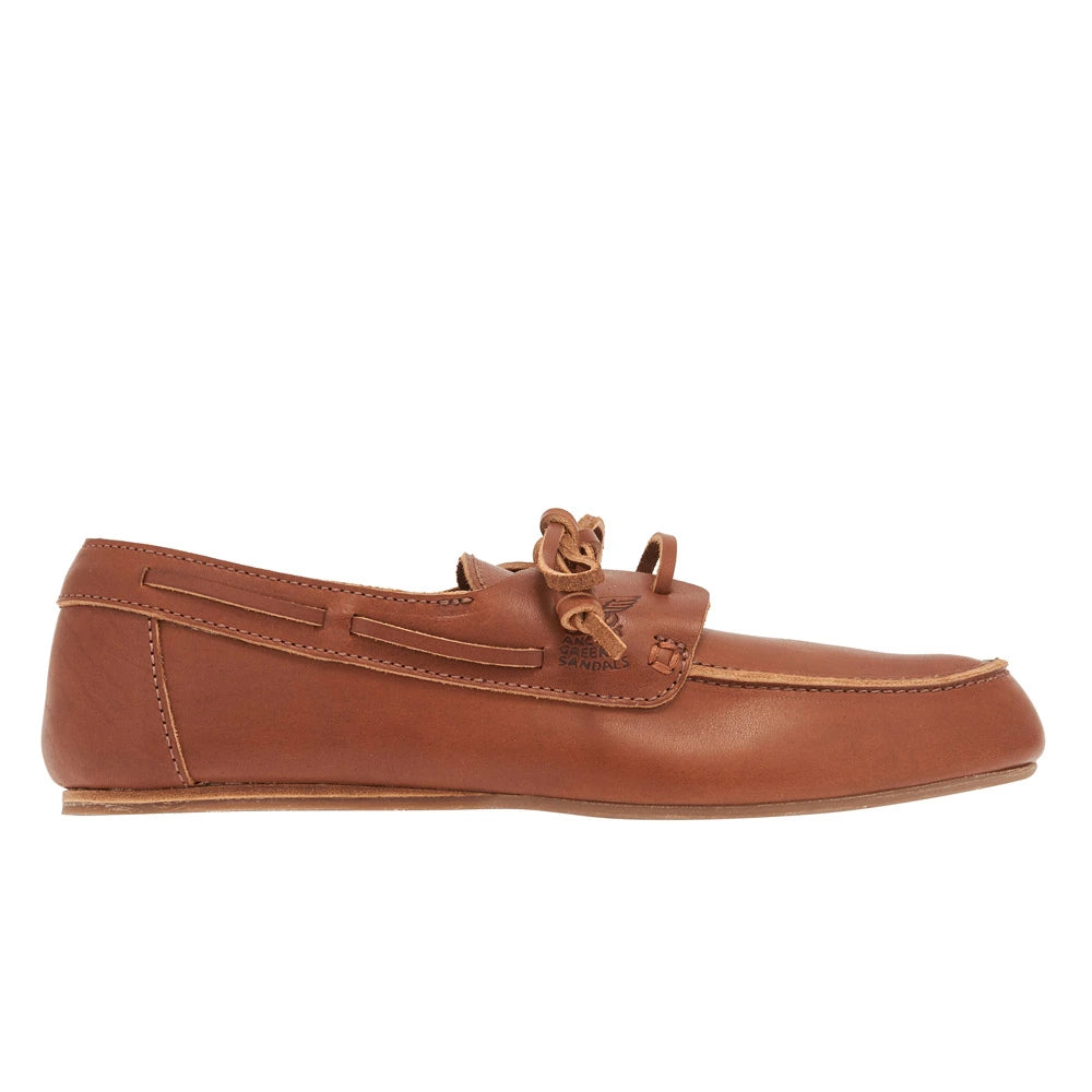 Pliario Leather Cuoio boat shoes side