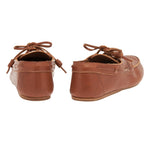 Pliario Leather Cuoio boat shoes back