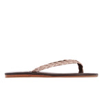 Saionara Raffia Brown sandals side