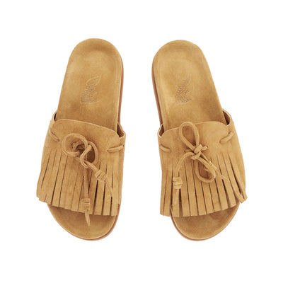 Amfiliki Suede Sahara sandals top