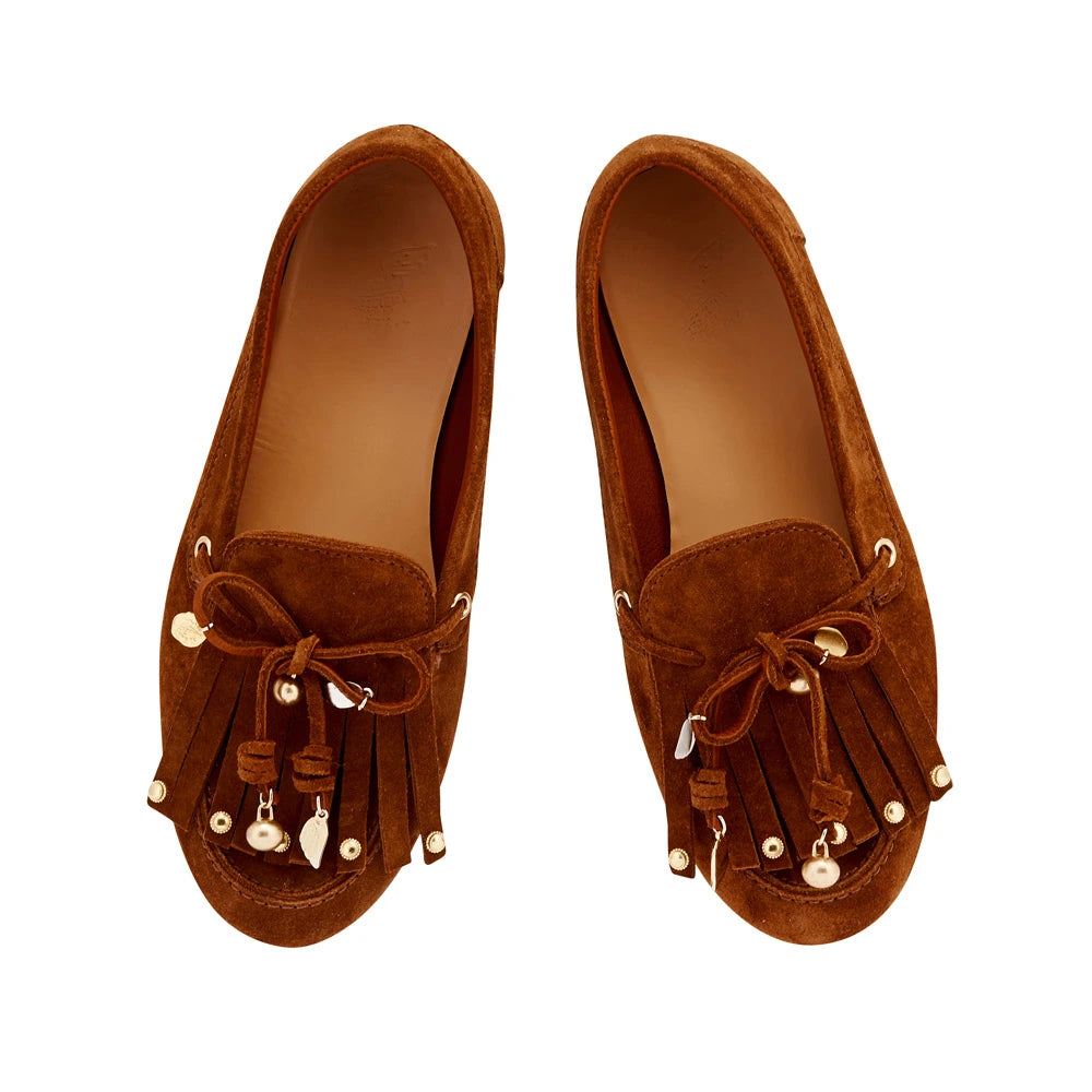 Arodo Suede Rust top