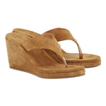 Charys Wedge Suede Sahara sandals 3-4