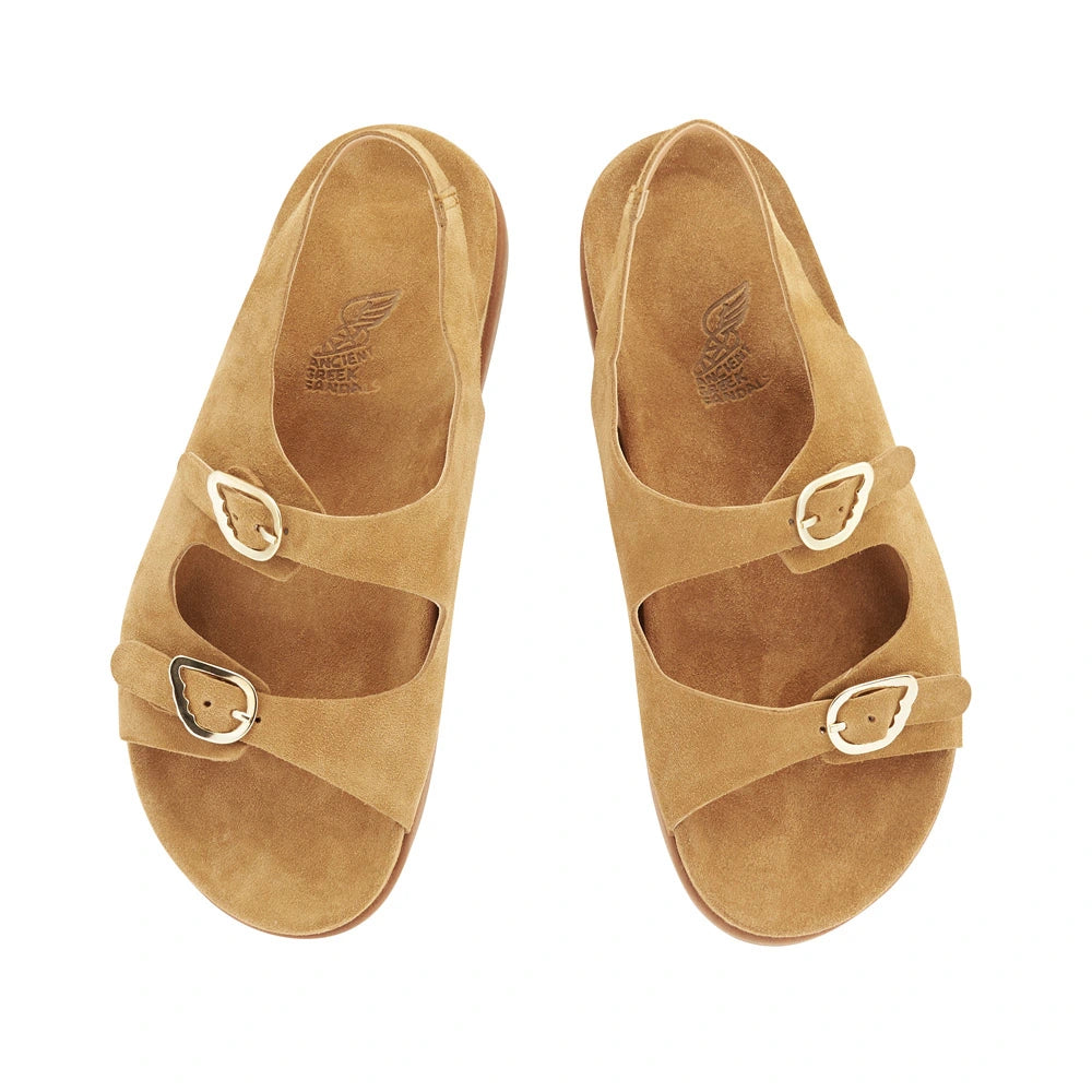 Kasteli  Suede Sahara sandals top