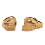 Kasteli  Suede Sahara sandals back