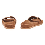 Stoa Suede Rust sandals back