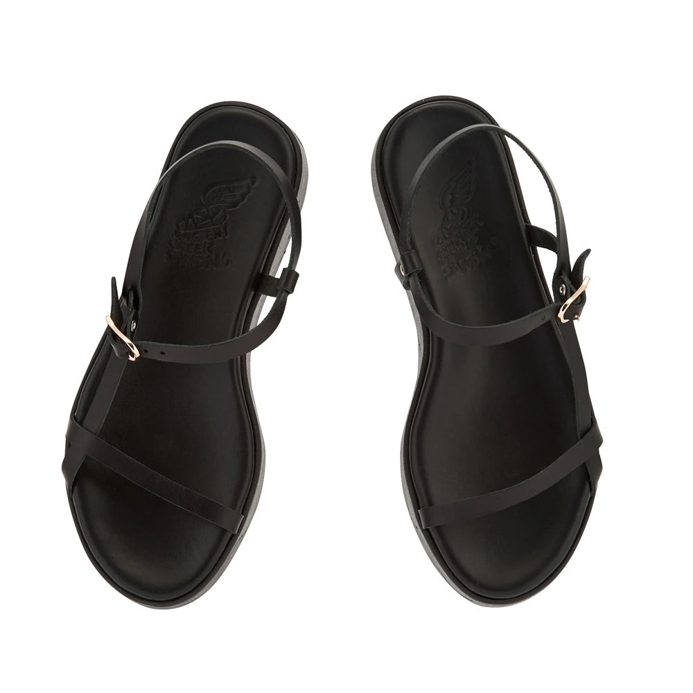 Politia Wavesole Black sandals top
