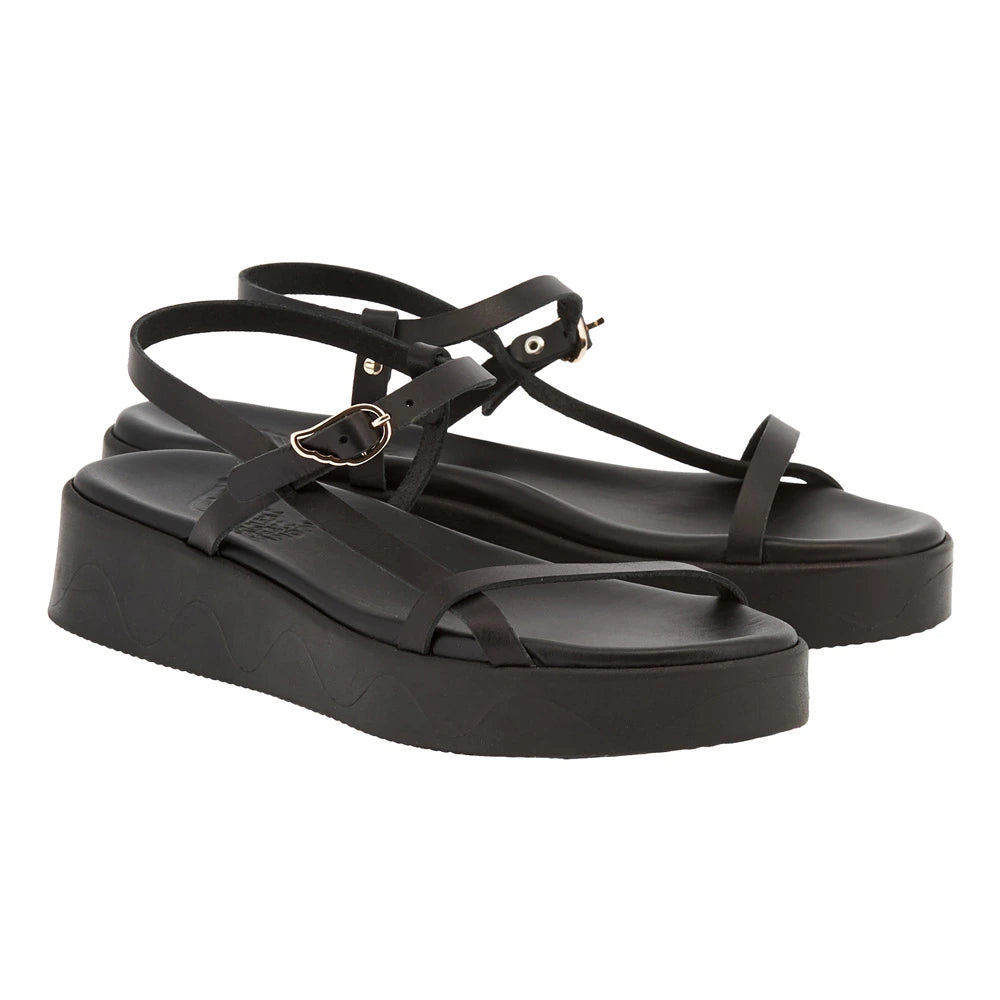 Politia Wavesole Black sandals 3-4