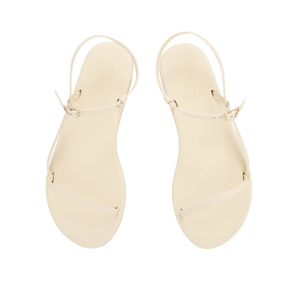 Filothei Leather Off White sandals top