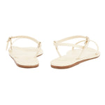 Filothei Leather Off White sandals back