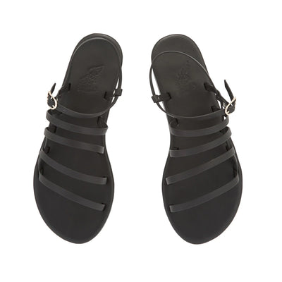 Maximia Leather Black sandals top