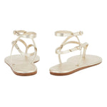 Kallisti Platinum sandals back
