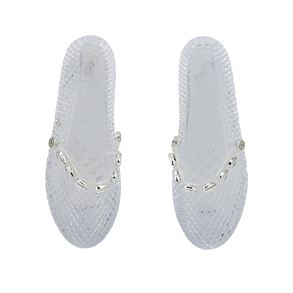Iro Shells Jelly Clear sandals top