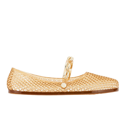 Iro Shells Jelly Caramel sandals side