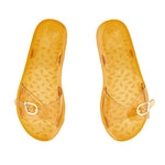 Filia Jelly Caramel sandals top