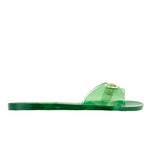 Filia Jelly Green sandals side