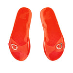 Filia Jelly Red sandals top