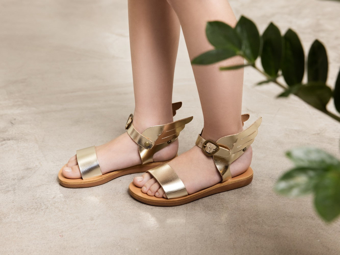 Charys Comfort Leather Black – Ancient Greek Sandals