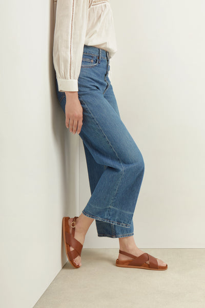 Ikesia Leather All Cotto sandals 