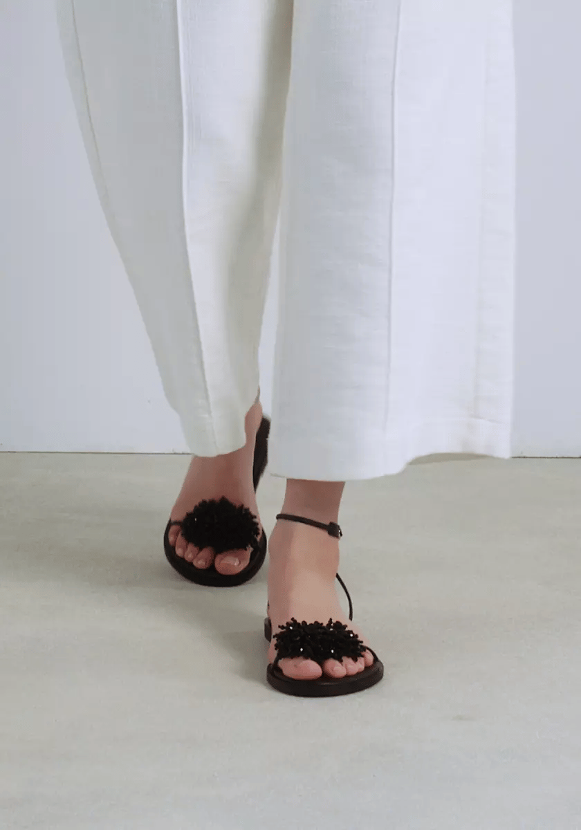 サンダル・ミュール ANCIENT GREEK Women Sandals 12459 1047 EMMA 00039 Black Emma – Ancient Greek Sandals