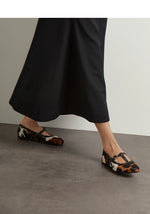 Aerati Ballet Flat Pony Cow