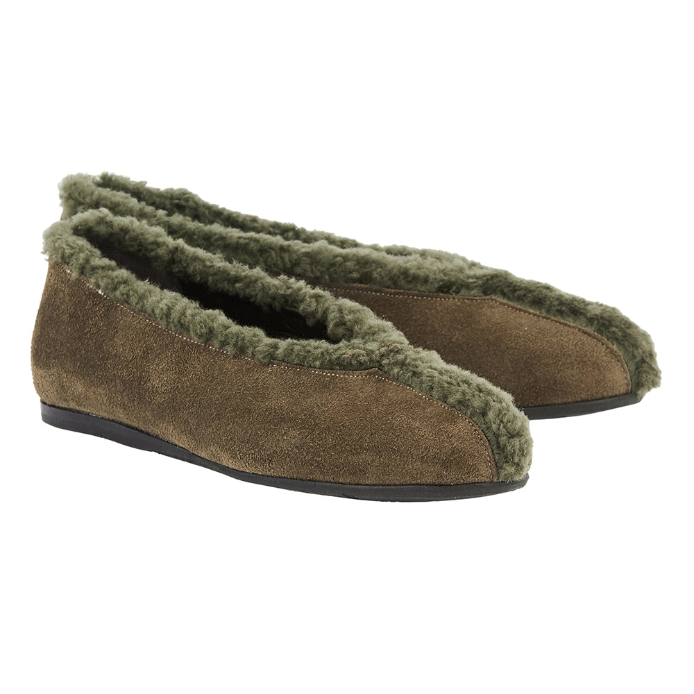 Aeropi Ballet Flat Khaki