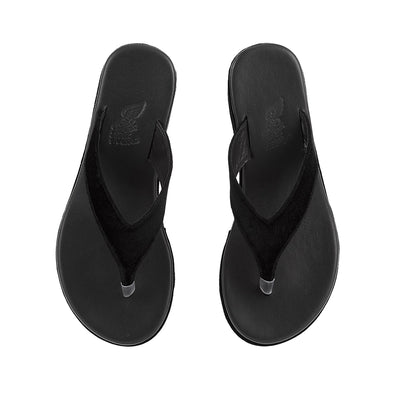 Charys Low Wedge Black