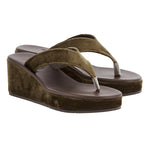 Charys Low Wedge Loden