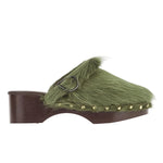 Classic Closed Clog Khaki