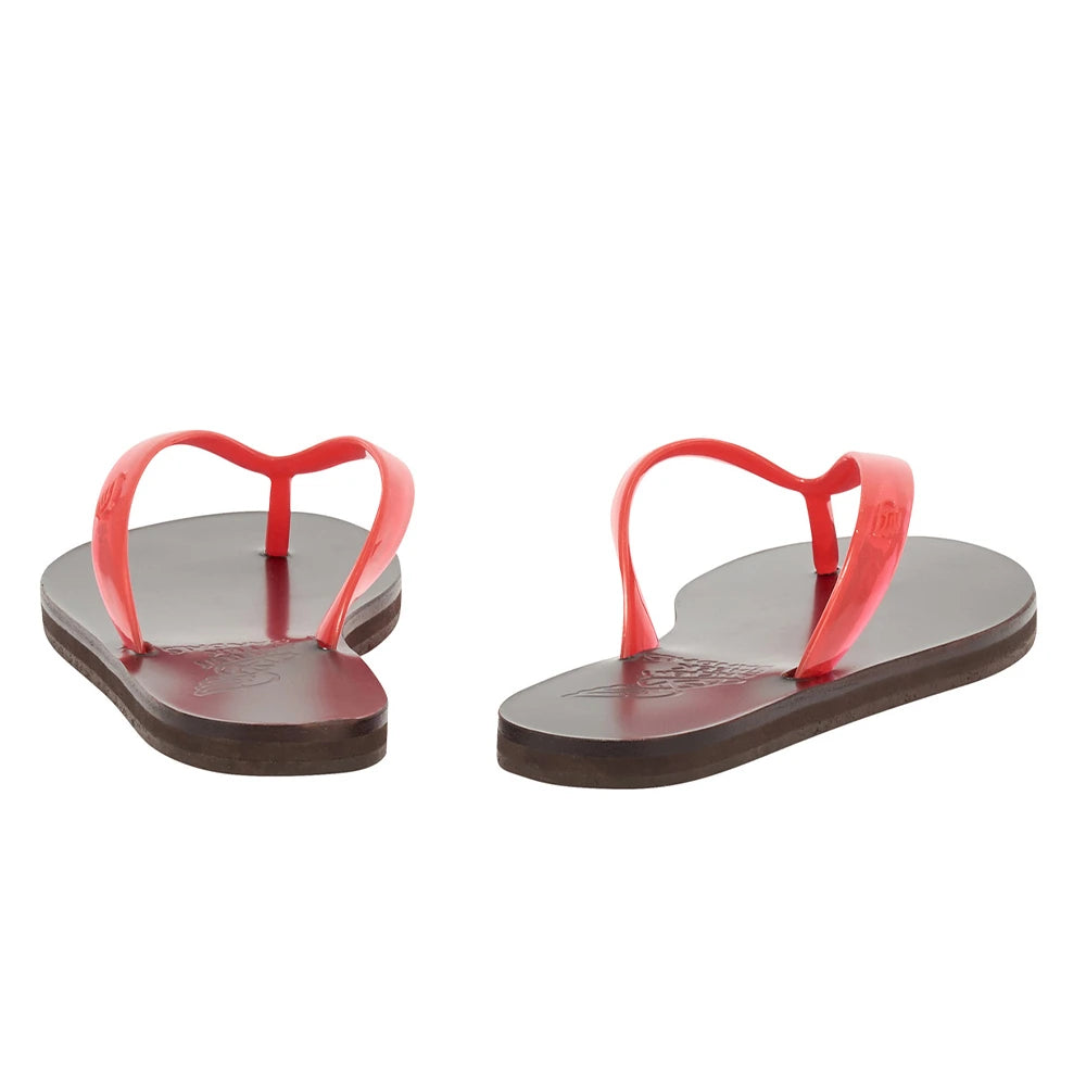 Saionara Jelly Clear Red back