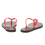 Saionara Jelly Clear Red back